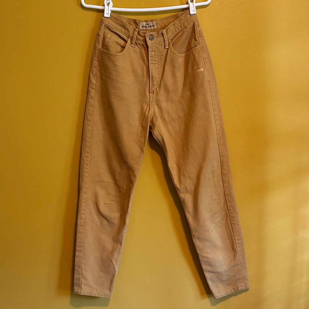 Vintage Guess by Marciano Tan High-Rise Denim Jeans